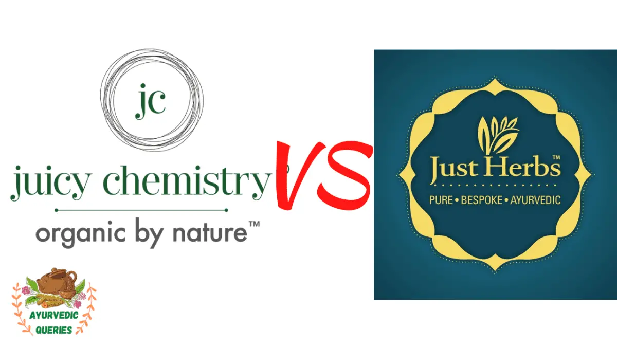 Juicy chemistry vs just herbs Which products are the best